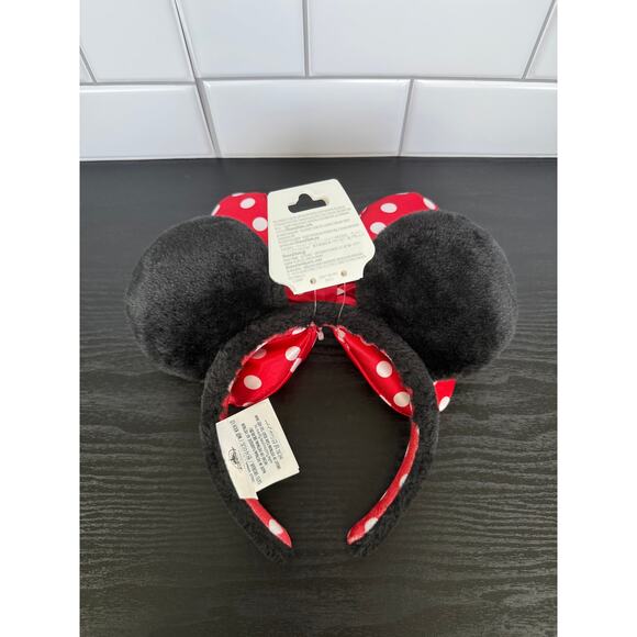 Disney Parks Minnie Mouse Plush Polka Dot Ear Headband – NWT main image 4